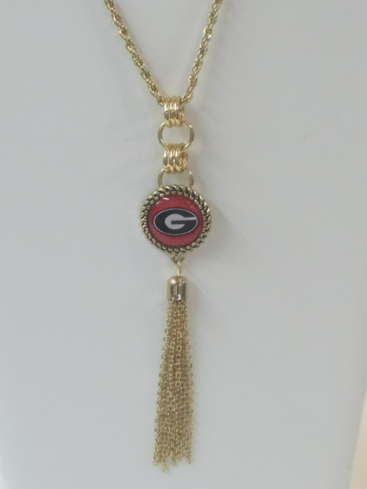 Necklace Gold tassel